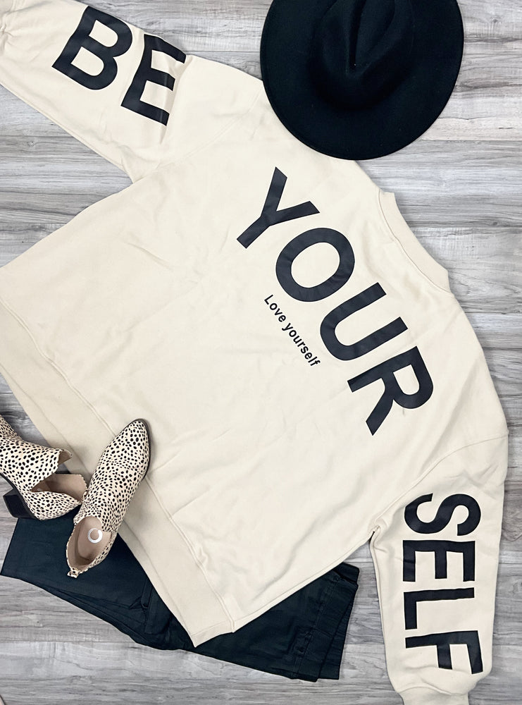 Love Your Self Sweatshirt plus