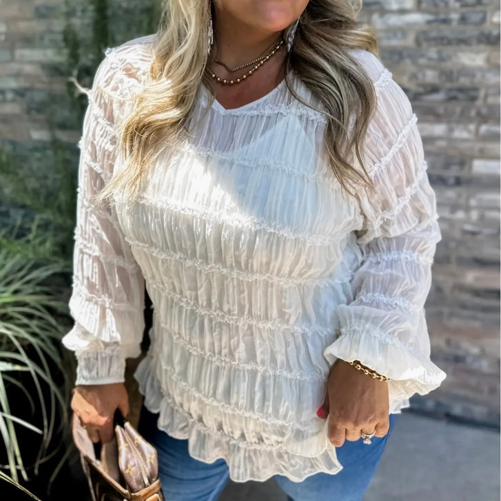 Amelia Lace Top