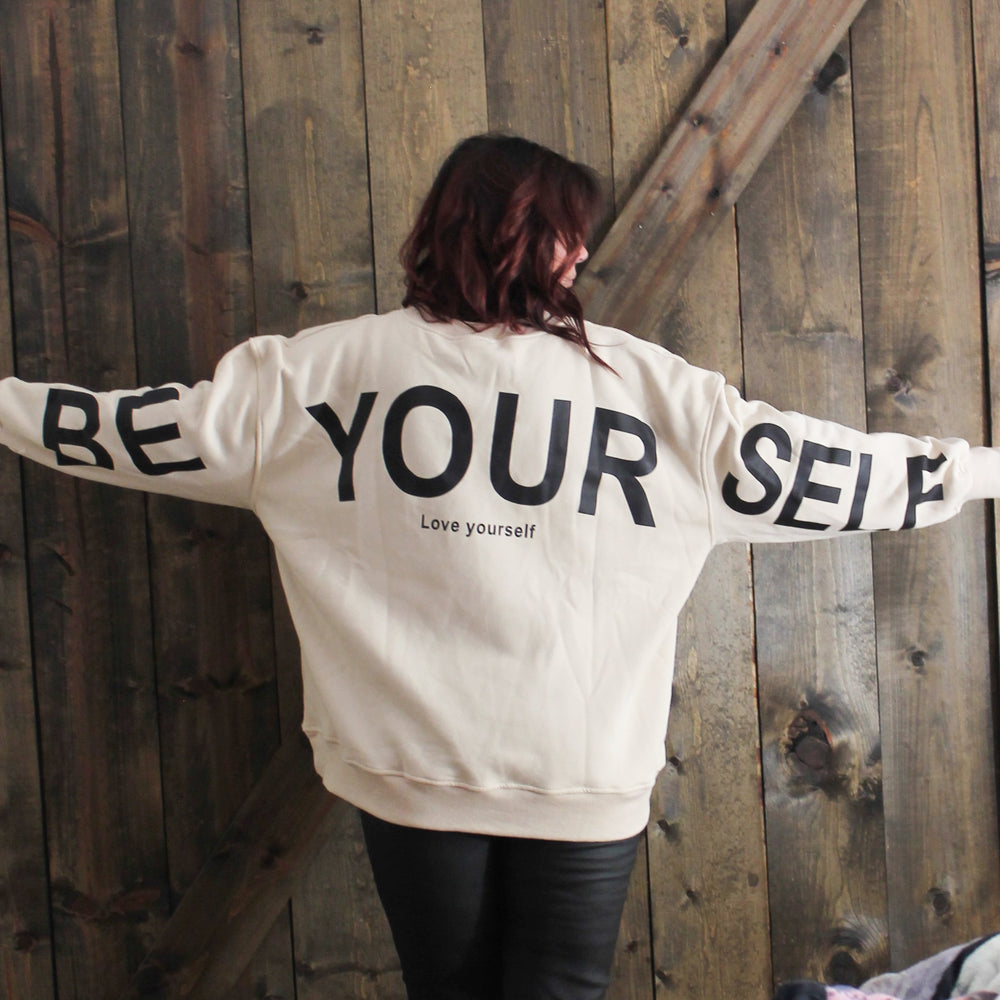 Love Your Self Sweatshirt plus