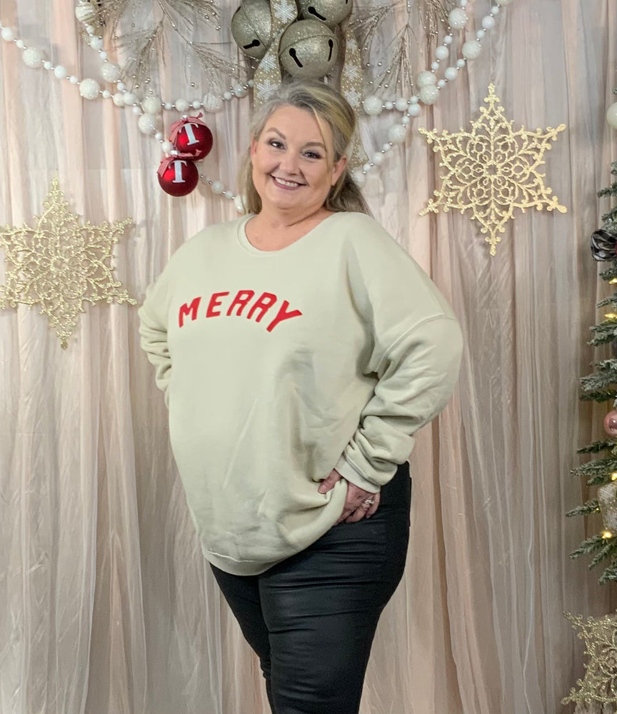 MERRY Sweatshirt Plus