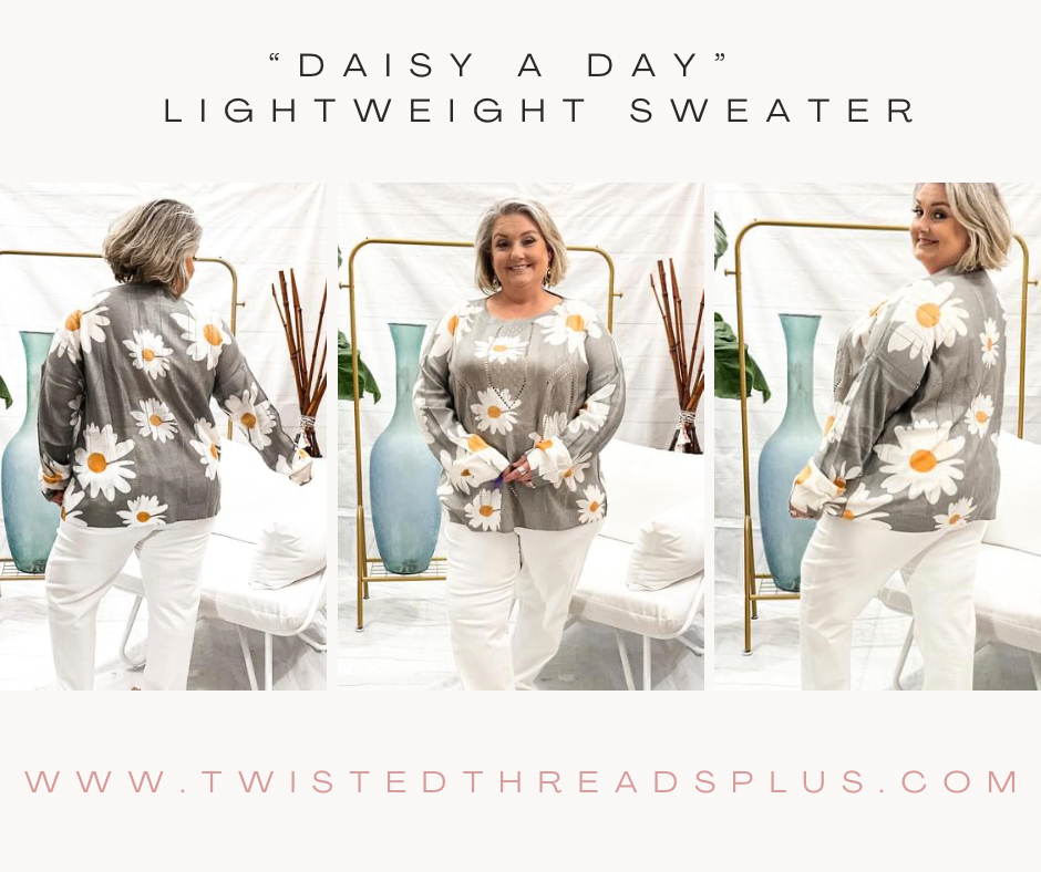 Daisy a Day Sweater