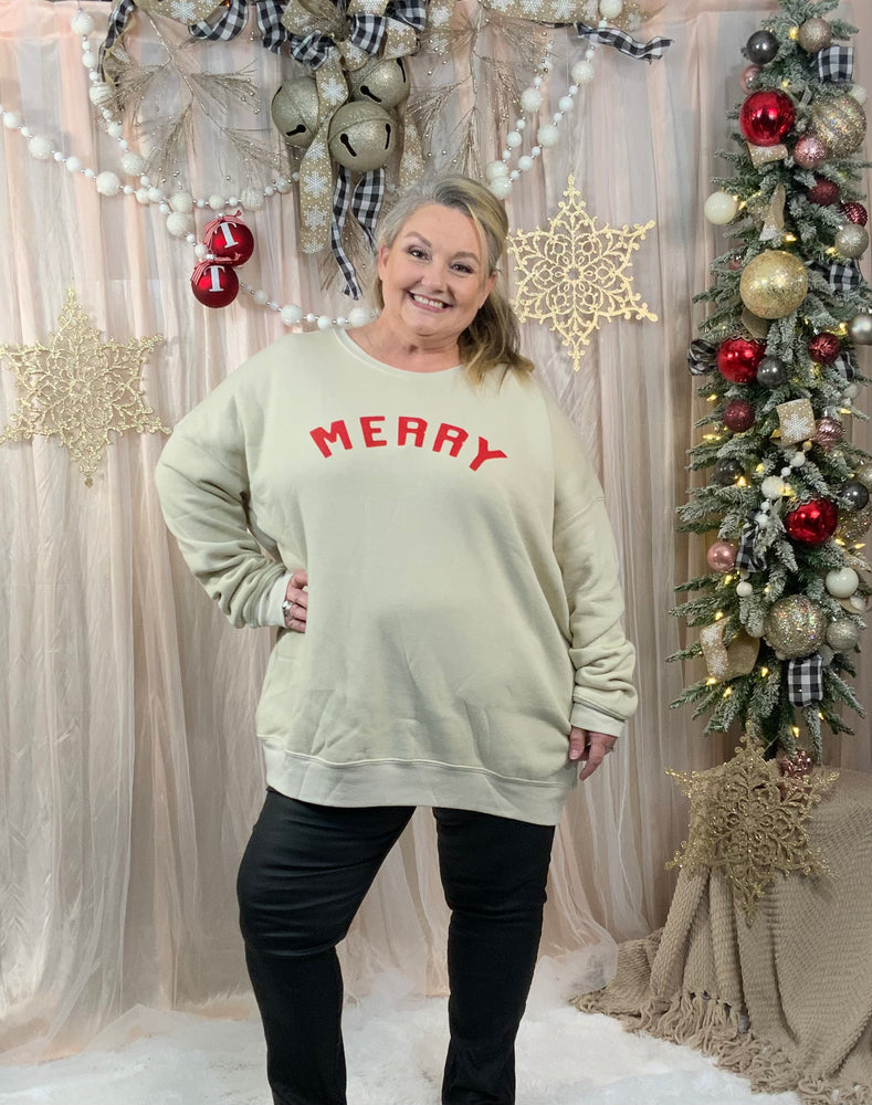 MERRY Sweatshirt Plus