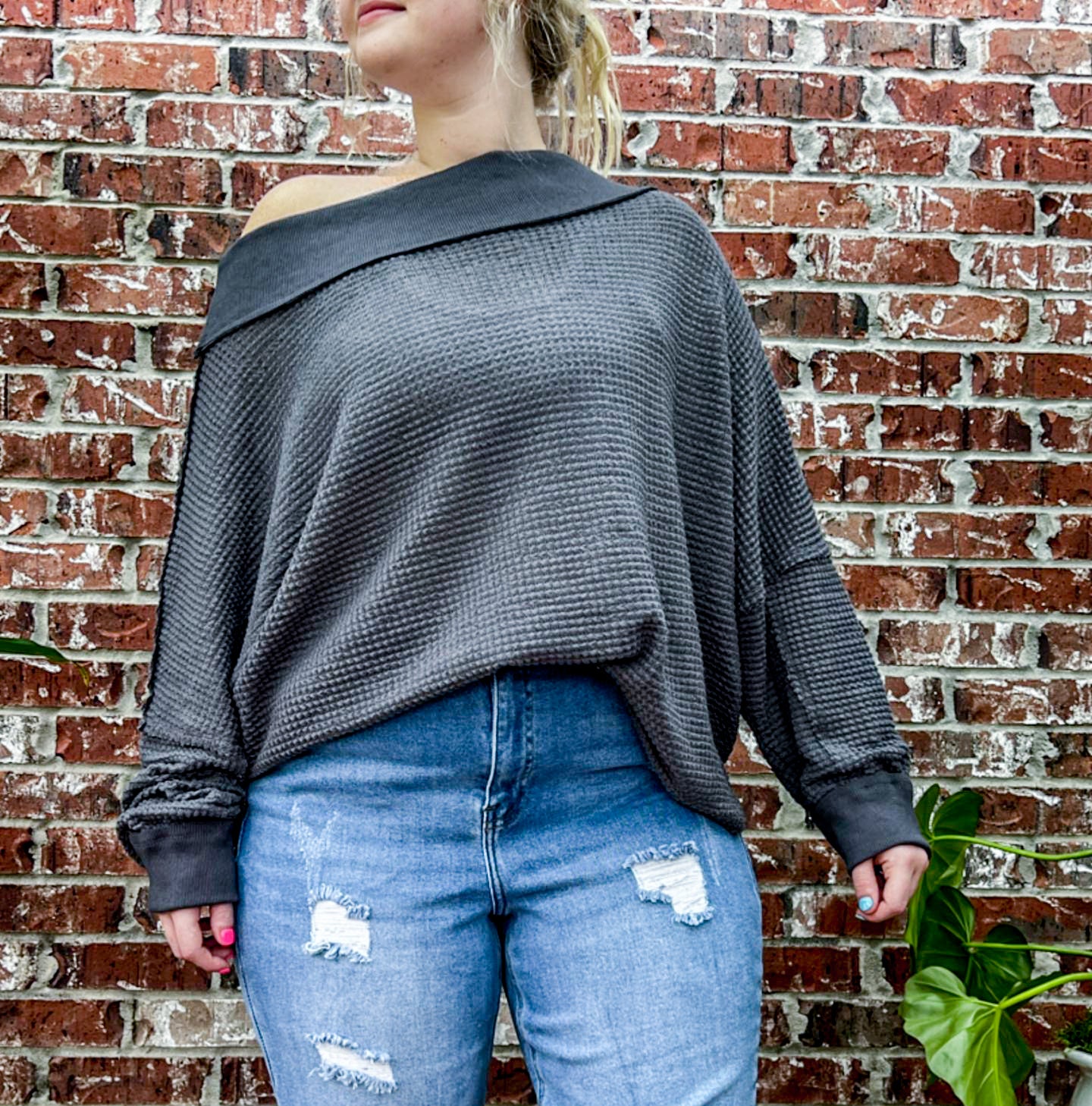 “The Flirt”  Off the Shoulder Top